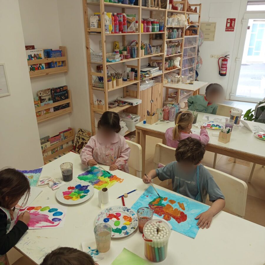 Taller de dibujo y pintura (4-7 años)