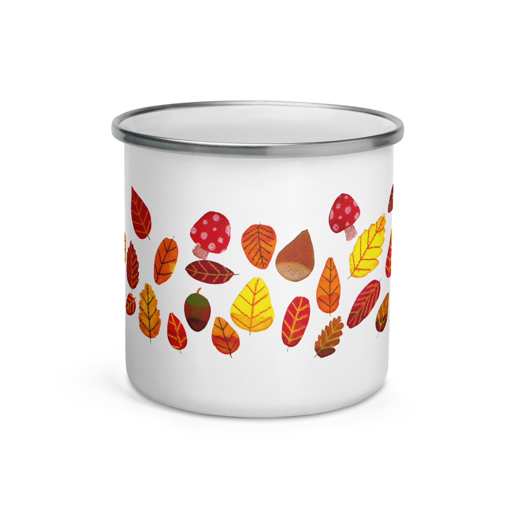 Taza esmaltada de otoño - Imagen 6